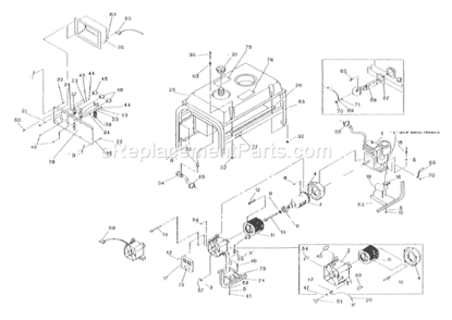 Part Location Diagram of 32713GS Briggs and Stratton #10-32 Taptite Screw